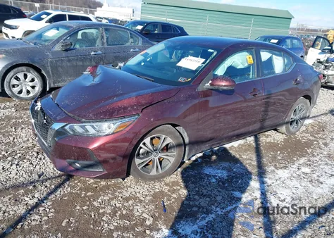 2020 Nissan Sentra Sv Xtronic Cvt из США, поврежденный, VIN 3N1AB8CV2LY241723